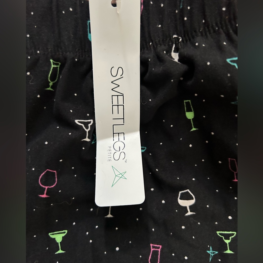RARE*BNWT Sweetlegs Petite Leggings T.G.I.F. - Picture 2 of 3